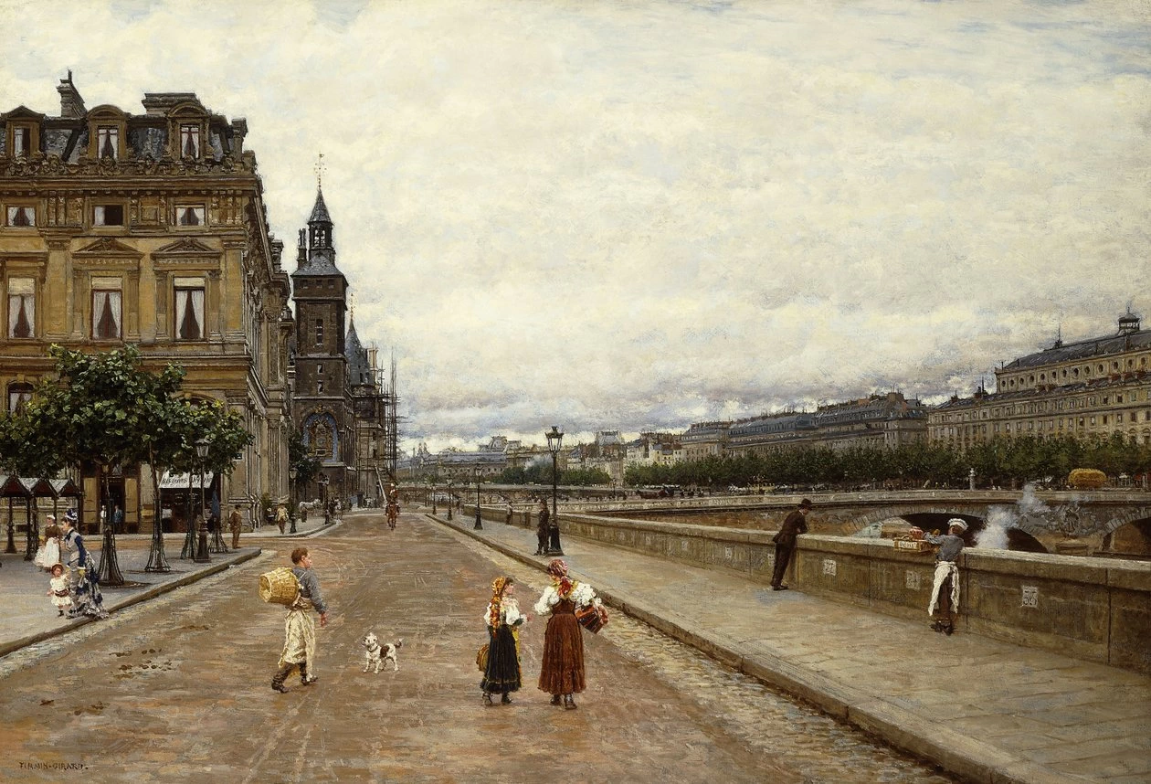 Marie - François Firmin, Girard, Mattina presto lungo la Senna
